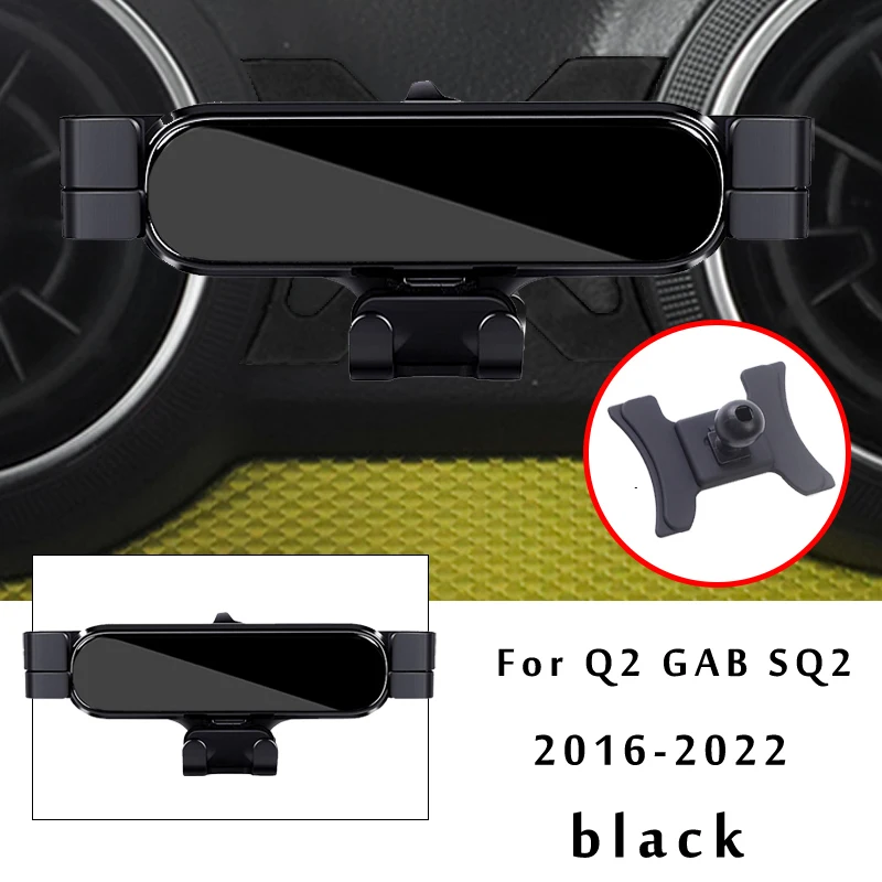 Car Phone Mount Holder For Audi A3 S3 RS3 8V 8P Q2 GAB SQ2 A1 8X Sportback Car Interior Accessories