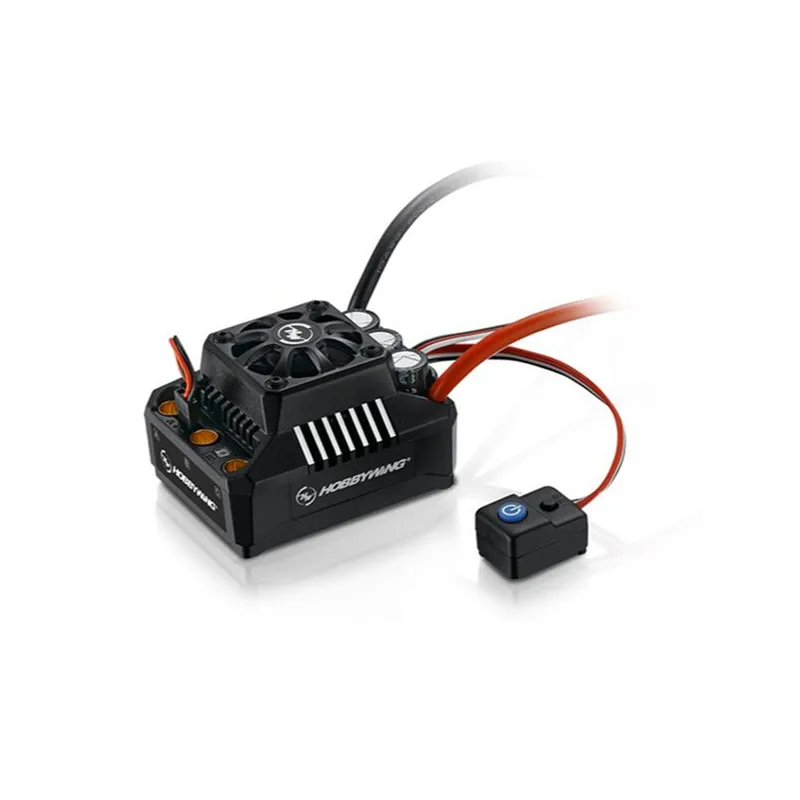 Фото Hobbywing EzRun Max6 V3/ Max5 V3/MAX10 SCT 160A / 200A /120A контроллер скорости водонепроницаемый бесщеточный ESC для 1/6 1/5 RC автомобиля №2