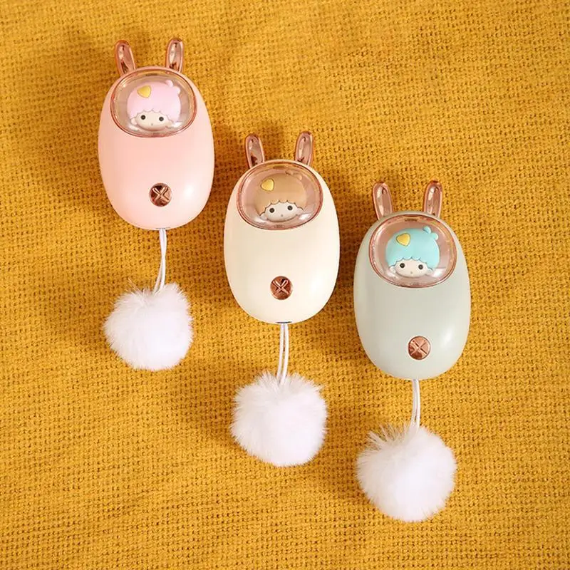 

Мультяшный кролик грелка для рук быстрый нагрев мини USB Перезаряжаемый электрический обогреватель для рук Карманный зимний обогреватель для рук ночник