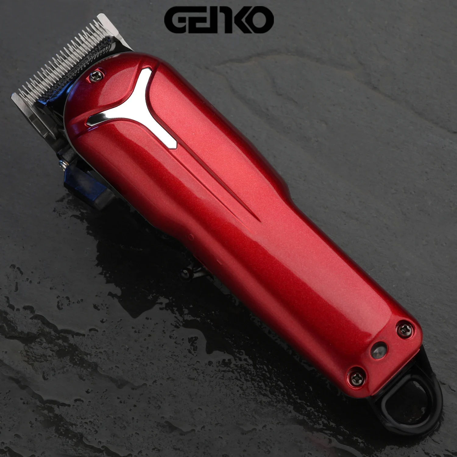 GENKO Hair Clippers Professional Hair Trimmer for Men Electric Fast Hair Cut Barber Hair Cutting Machine Rechargeable Cordless 3
