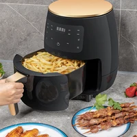 4.5L High Power Multi-Directional Hot Air Circulation Air Fryer Household Oil-Free Smart Air Fryers Large Capacity 1400W 2