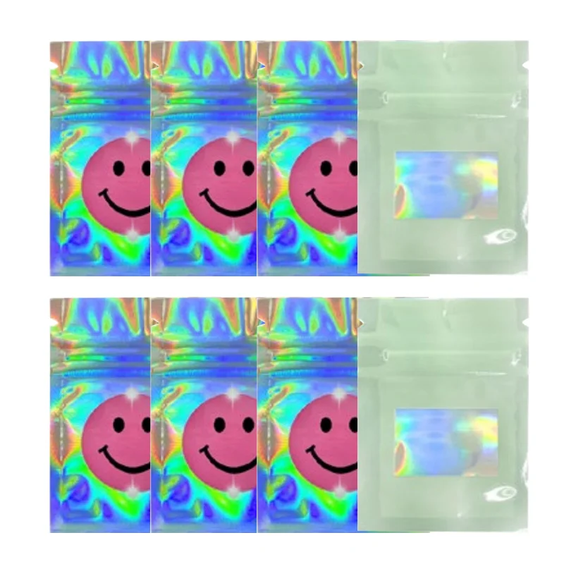 Compact Resealable Waterproof Mylar Storage Pouches with Zip Lock Seal