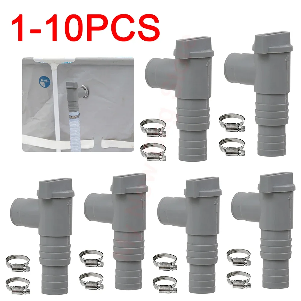 Valvola A T Di Ricambio Per Tubi Flessibili Per Piscine Fuori Terra Doppia Valvola In Plastica Da 31 Cm 90353013