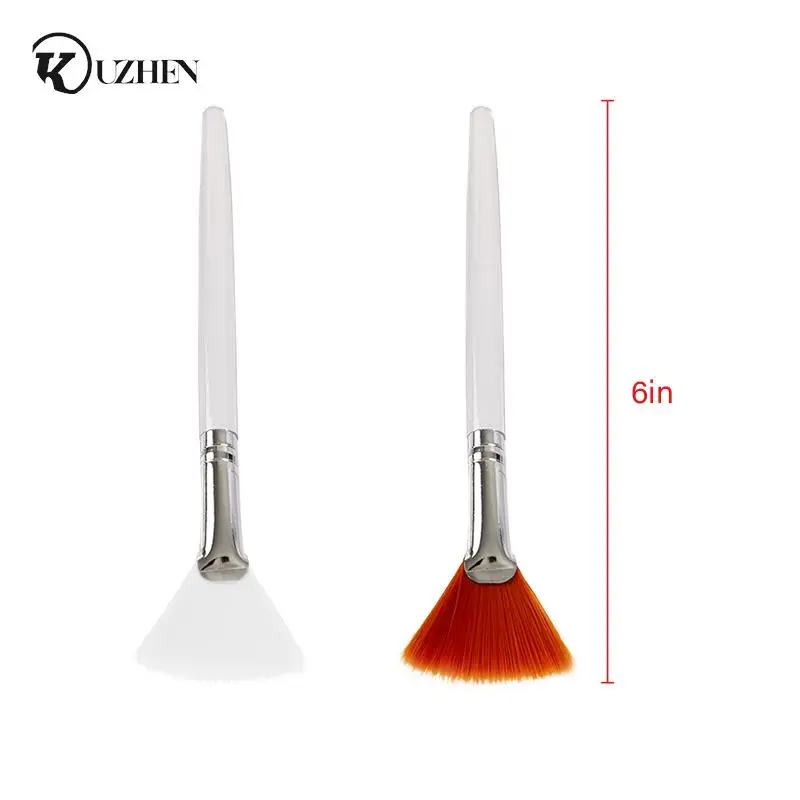 Makeup Brush Set 1/3/5pcs Practical Facial Brushes Fan Makeup Brushes Soft Portable Mask Cosmetic Tools