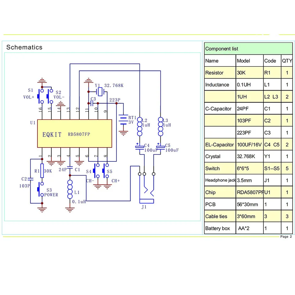 RÉCEPTEUR RADIO SUPERHETERODYNE 6 Transistors Schéma Et Boîtier Haut - Foto 8