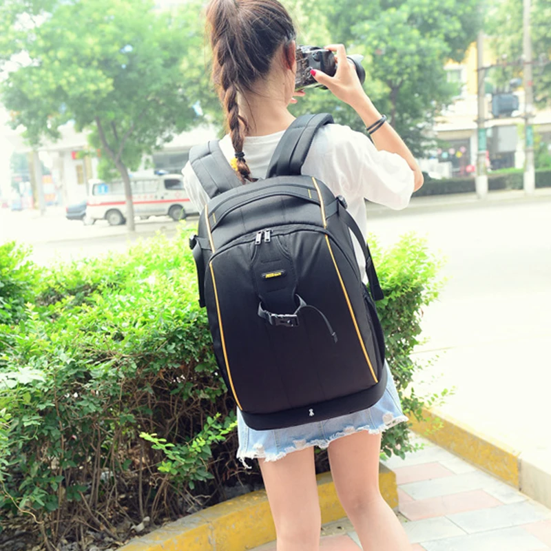 카메라, 렌즈, 15인치 노트북용 전문 사진 배낭 - DSLR, DSLR, 미러리스용 방수 카메라 가방