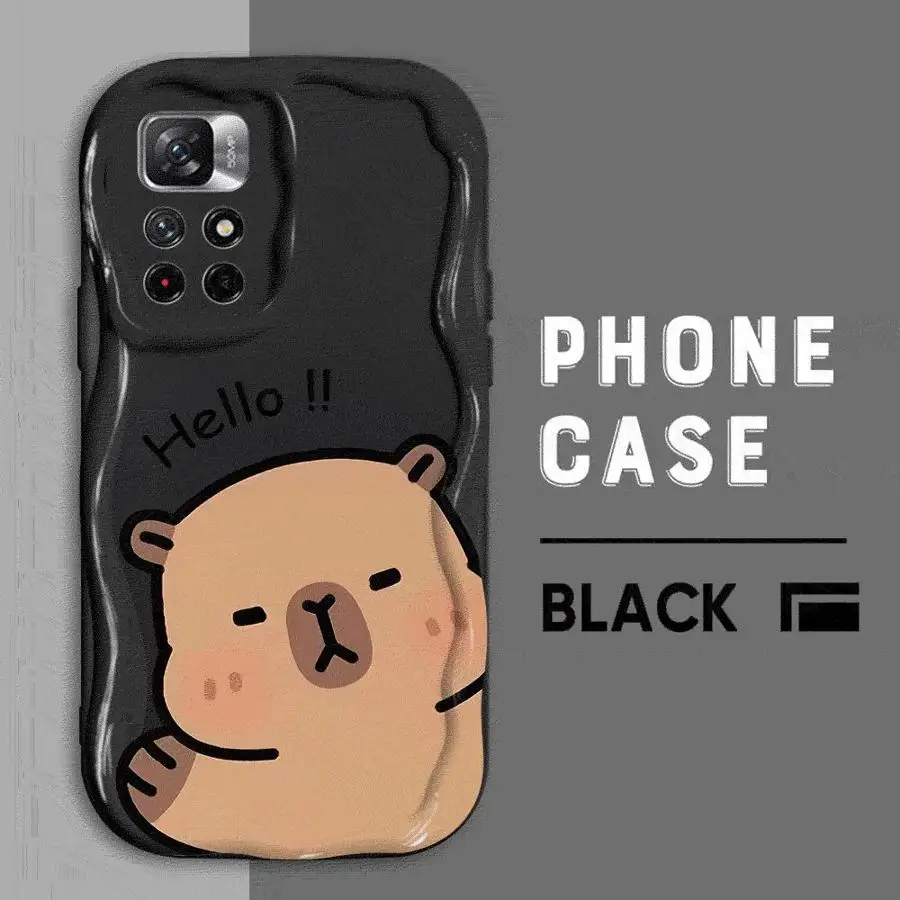 Capybara-Themed Durable Phone Case Cover