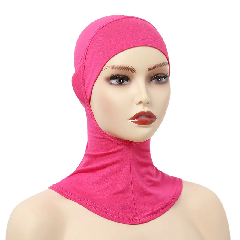 Turban Caps for Women Muslim Underscarf Modal Hijab Inner Caps Stretchy Full Cover Shawl Cap Full Neck Coverage - Image 6