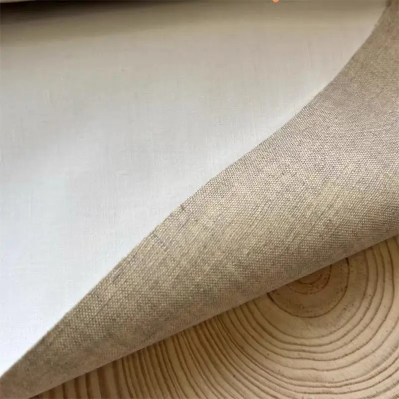 1.4m size artist pure linen painting canvas rain linen primed fine texture canvas