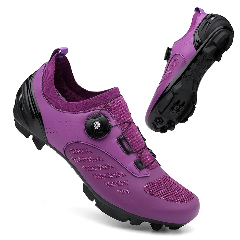 Professional MTB Cycling Sneaker Shoes Breathable Cleats Road Bike Shoes Racing Speed Sneakers Men  Bicycle Footwear for SPD SL 5