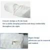 Neck Pillow Cervical Pillow Cylindrical Memory Foam Stiff Neck Pain Relief Sleeping Travel Bolster Pillow for Bed Back Sleepers 4