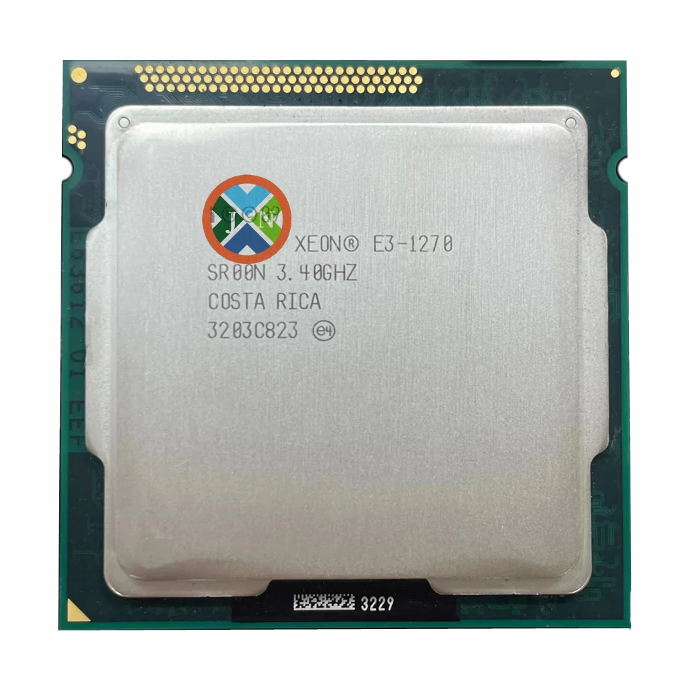Processador Cpu Quad-core Xeon e3 1270 34 Ghz 8m 80w Lga 1155