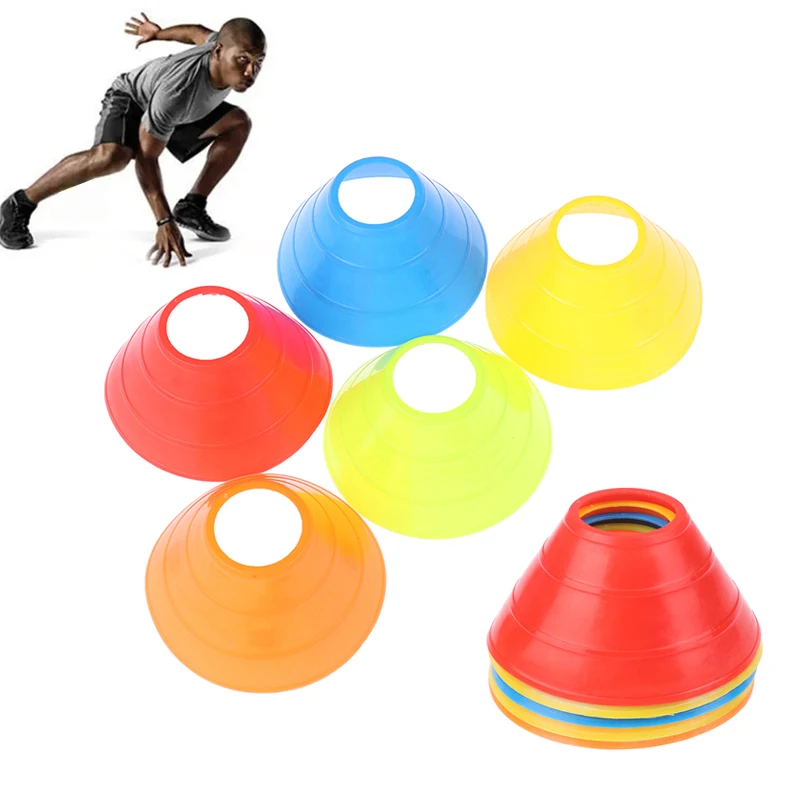 

1Pcs Football Training Obstacle Logo Plate Obstacle Marking Discs Marking Signpost Roadblocks SoccerTraining Supplies