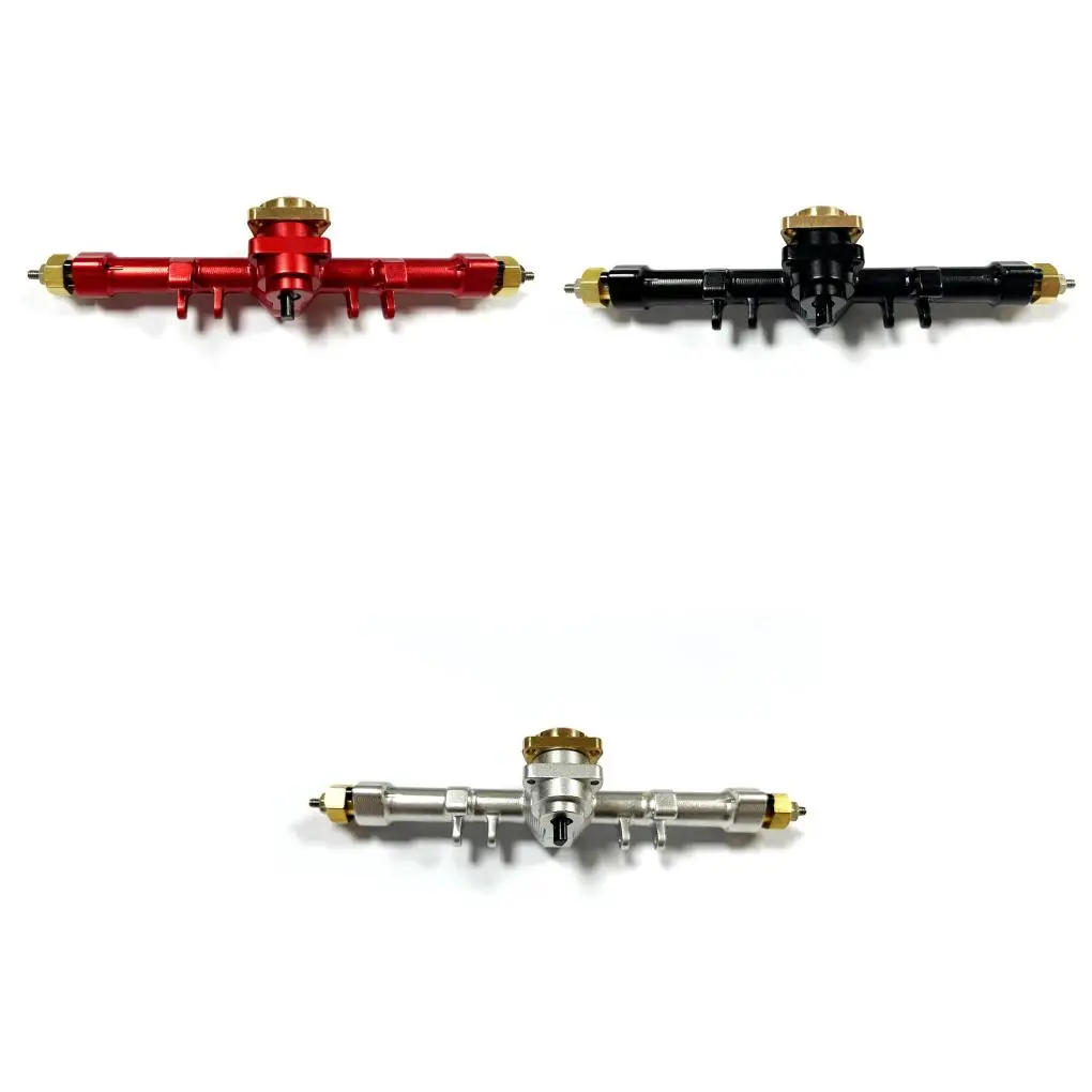 

RCGOFOLLOW Aluminum Alloy Rear Axle RC Upgrade Part Rc Rear Axle For 1/24 Axial SCX24 RC Car Part RC Car Accessories Red