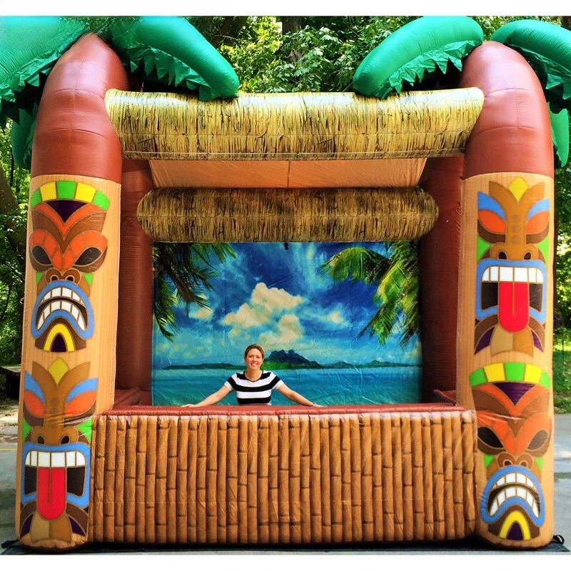 Inflatable tiki bar 1