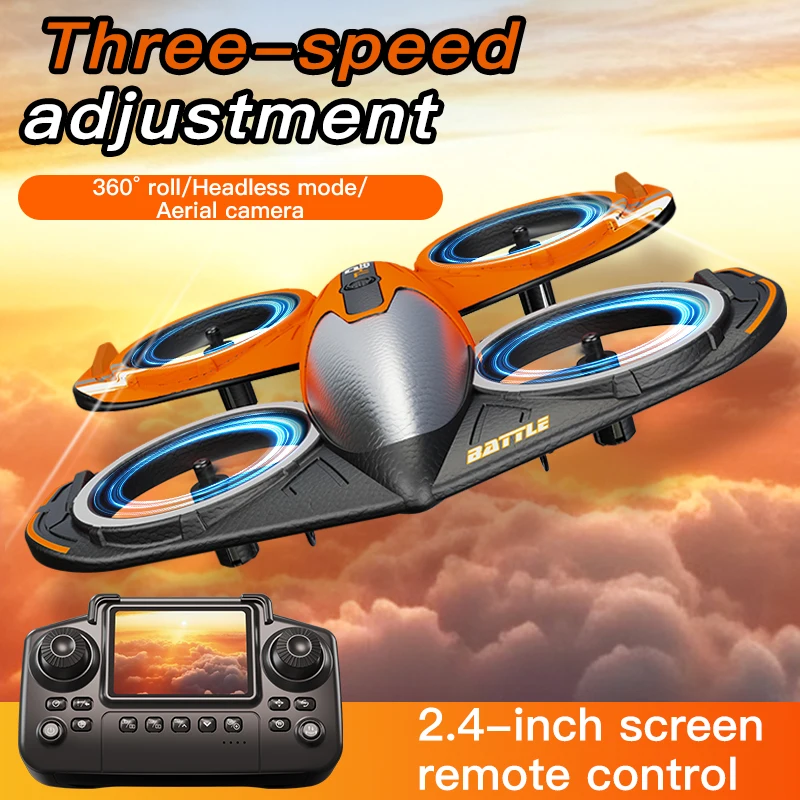 RC Plane RX122 MAX 2.4G With Lights Screen Remote RC Aircraft Remote Control Glider Flying EPP Foam Airplane Toy For Kid Gifts