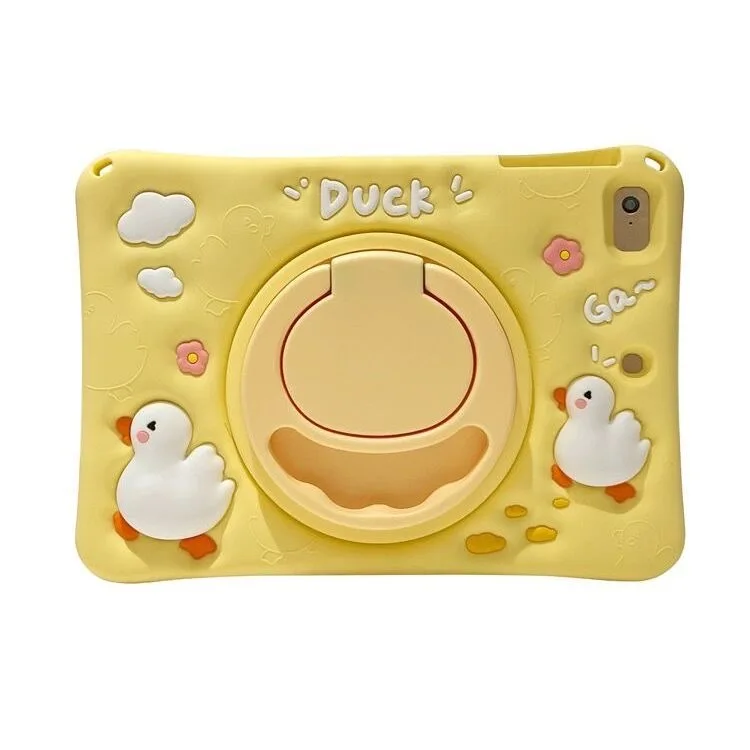 Cartoon Silicone Kids Stand Tablet Case