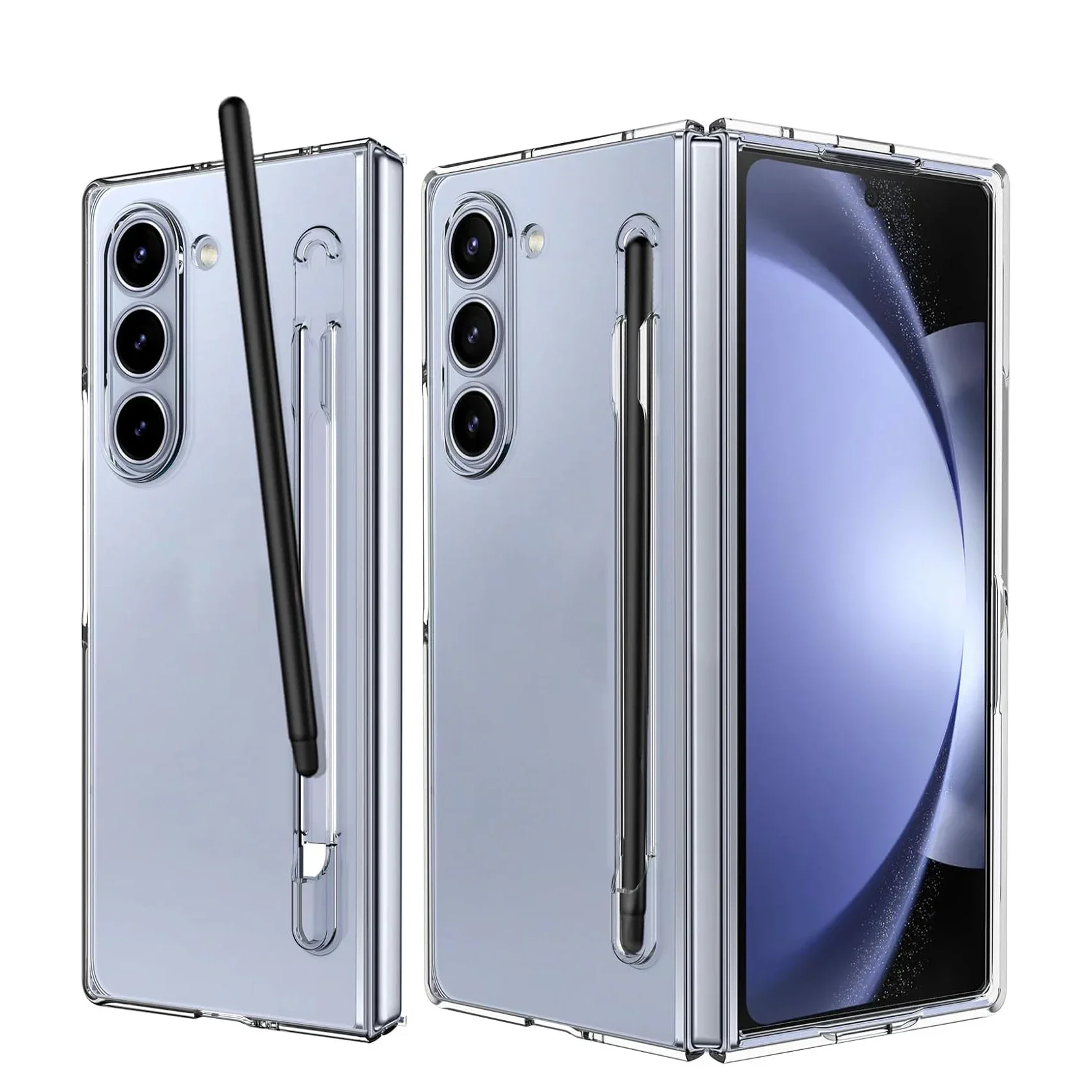 Slim Matte Skin Touch Shockproof Case with S Pen Holder