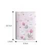 Fashion Cute Bunny Tulip Wallets Rabbit Flower Print Purses Women Pu Leather Short Coin Purse Sweet Card Clip Bag Short Card Bag 6
