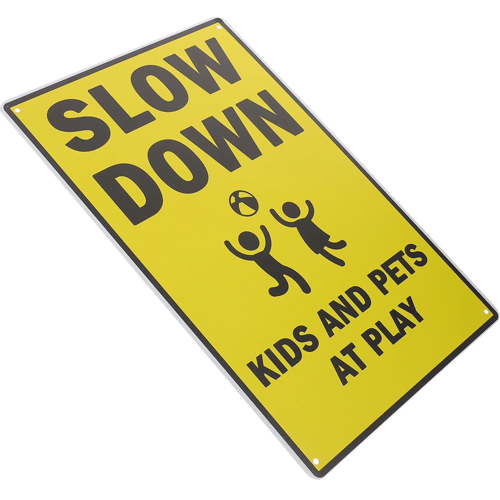 Уличный знак, замедляющий дорожный знак, детская игра, металлический дорожный знак, уличный знак, детский Знак с замедлением