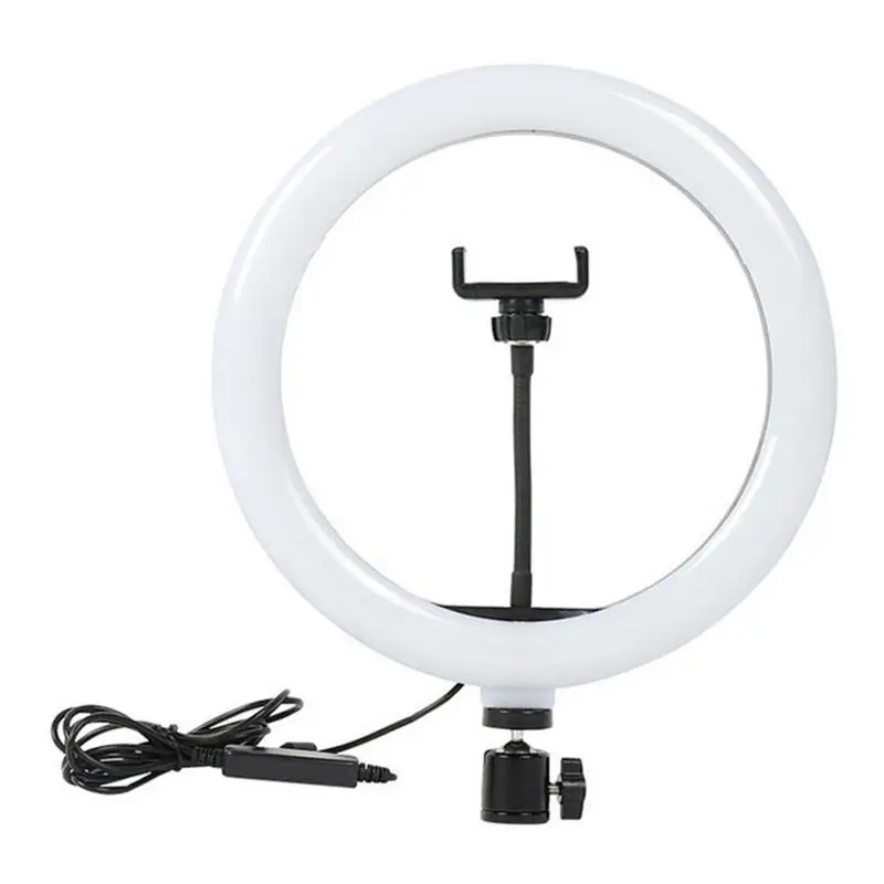 Selfie Fill Light Clip On Led Light Per Telefono Usb Selfie Ring Light Con Supporto Per Telefono Scrivania Treppiede Modalità Di Illuminazione Remote 