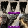13x4 Lace Frontal Closure 4x4/5x5/6x6 Straight Lace Closure Human Hair Transparent Ear to Ear Frontal Extensions for Women 5