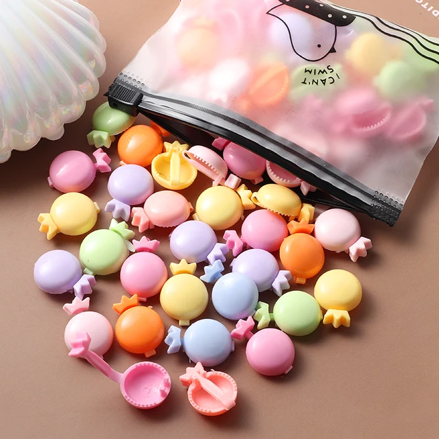 40Pcs Girls Colorful Hair Clips Flower Star Mickey Cute Small Hair Claws Kids Sweet Hairpins Cartoons Fashion Hair Accessories style-53