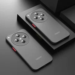 Transparent Matte Frosted Skin Feel Ultra-Thin Protective Phone Case for Oppo Find X8 Pro (Black)