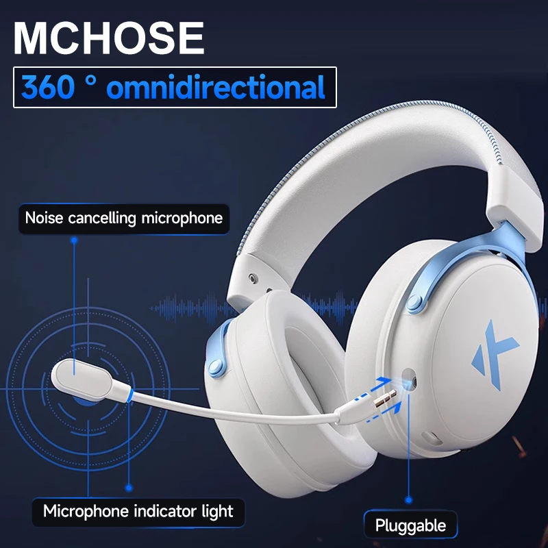 سماعة الألعاب MCHOSE V9 Pro 7.1 Surround Sound موس...