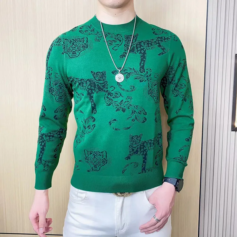 Autumn Winter KPOP Fashion Style Harajuku Slim Fit Knitwear Loose Casual All Match Undershirt Insert O Neck Long Sleeve Sweaters