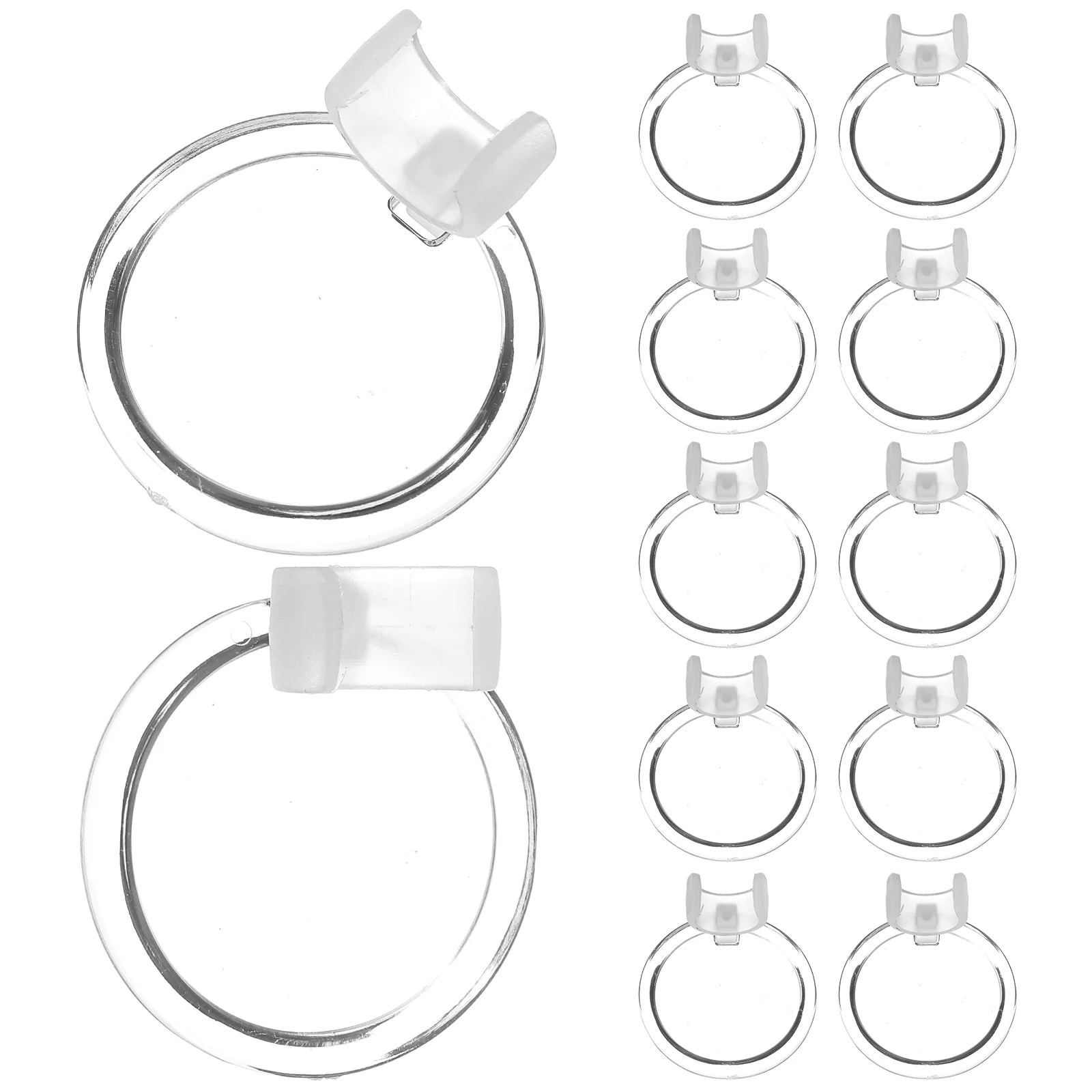 

10 Pcs Magnifier Lighted Magnifying Glass Handheld Folding Painting Portable Embroidery Pen Holder Drill Plastic for Baby Lens