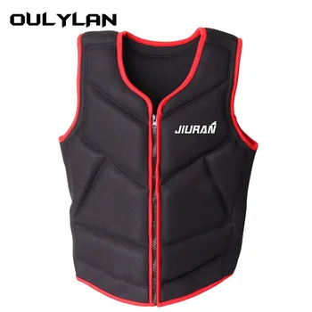Oulylan Jacket Sport Adult Kid Life Vest Clothes Neoprene Life Jacket Fishing Vest Water Swim Skating Ski Rescue Boats Drifting 6