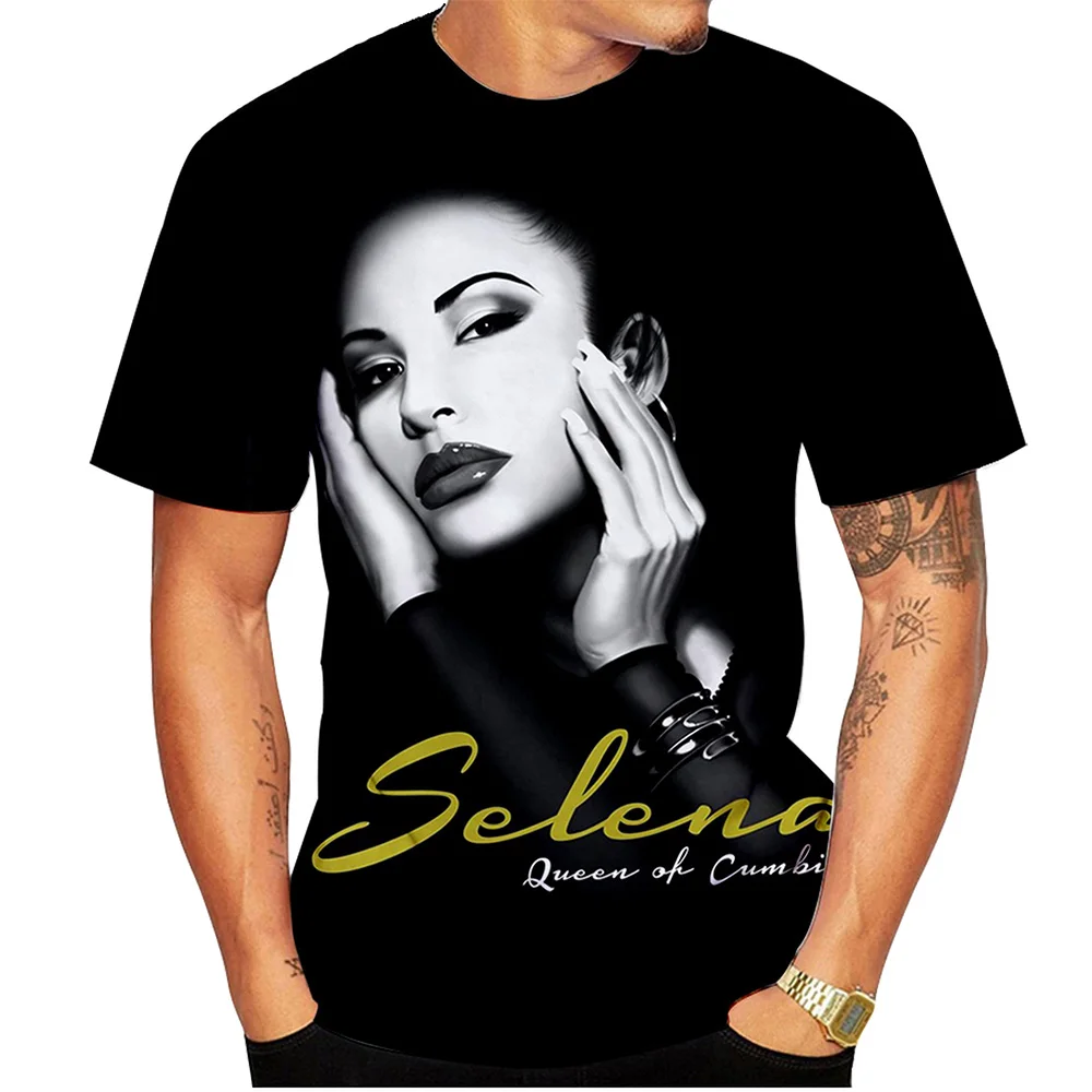 Selena Quintanilla 3D Print Oversized T Shirt