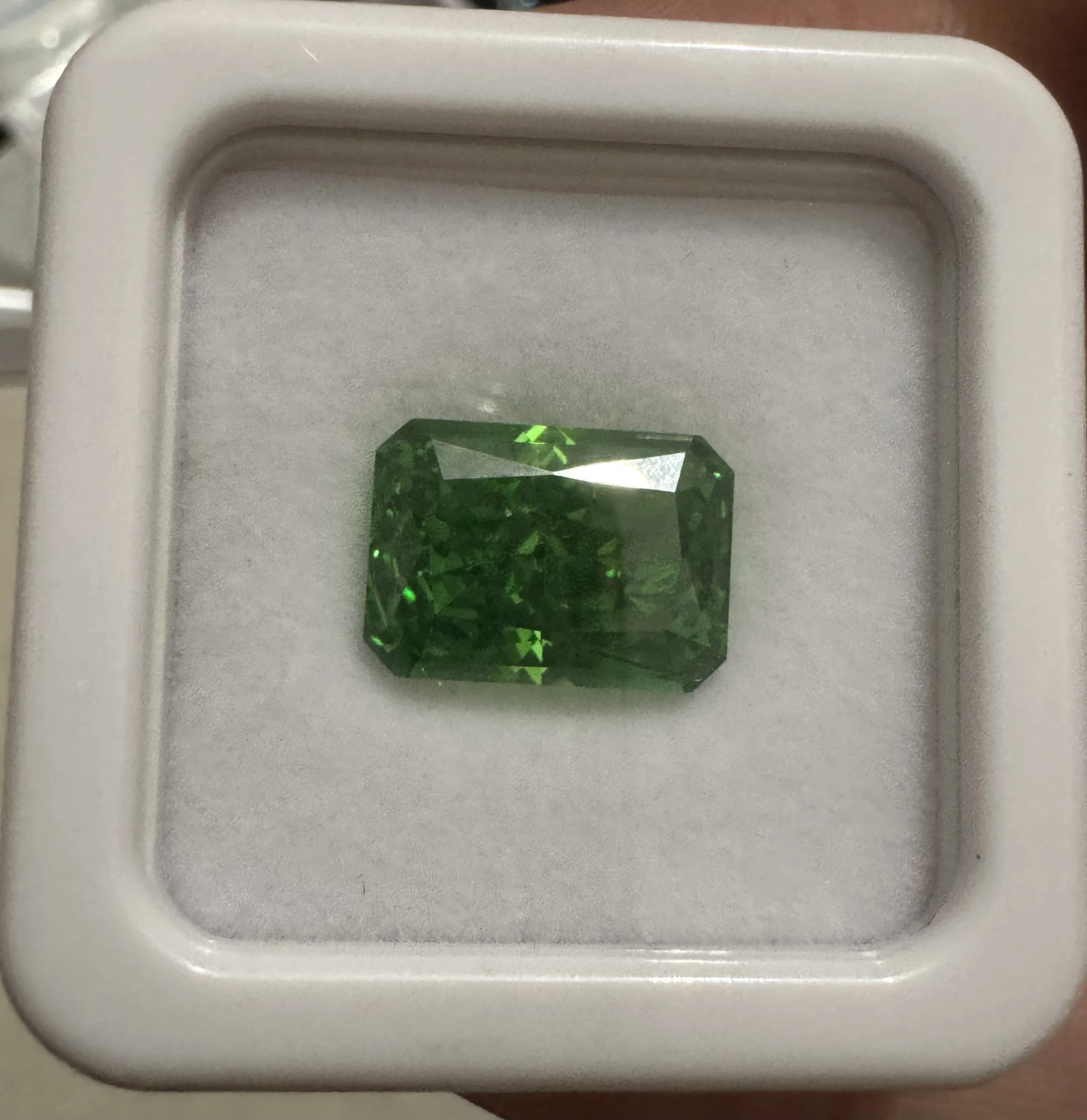 Hochwertiger Brillantschliff Hochkarätiger Diamant Kubischer Zirkonia Edelstein Verschiedene Schliffe und Farben Stein für Schmuck DIY Sammlerstück – Detail 6