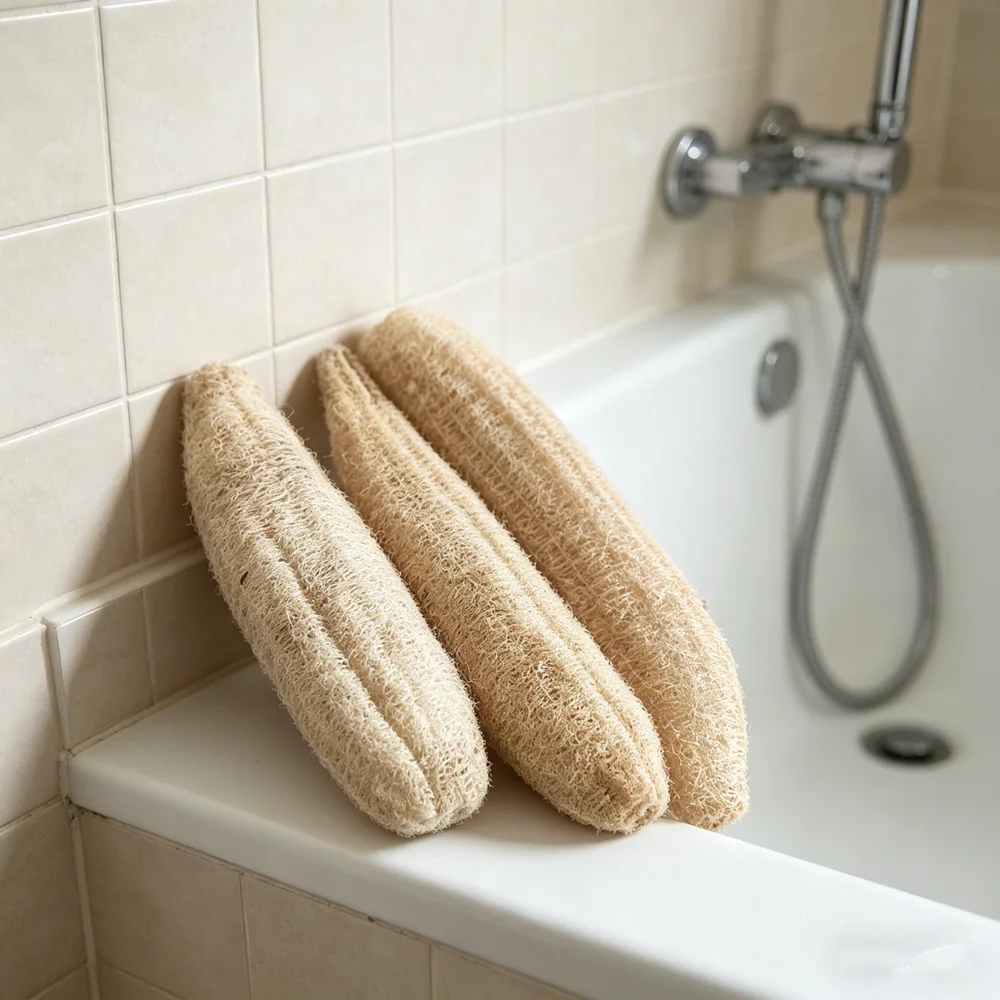 Eco-Friendly Natural Loofah Cleaning Sponge