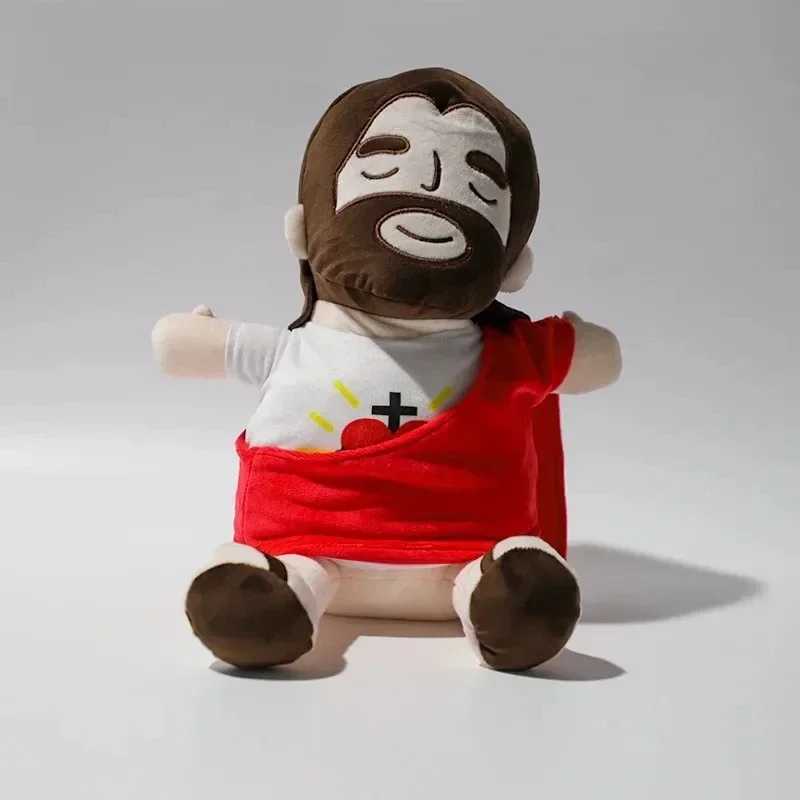 Bambino Gesù in peluche che respira