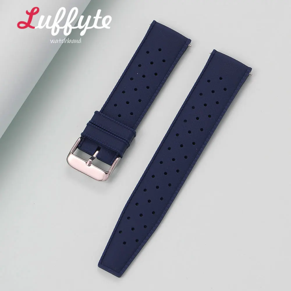 Universal Waterproof Silicone Watch Strap - Quick Release Replacement Band