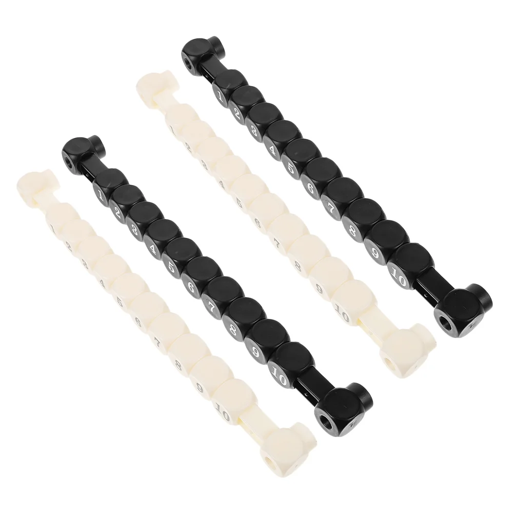 4 Pcs Multipurpose Counters Score Counter Desktop Games Foosball Table Parts Scores Device Entertainment Soccer Tables
