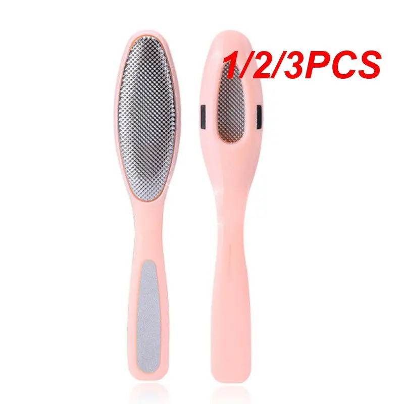 

1/2/3PCS Pedicure Foot File Rasps Callus Dead Skin Remover Scrub Stainless Steel Professional Two Sides Foot Care Tools