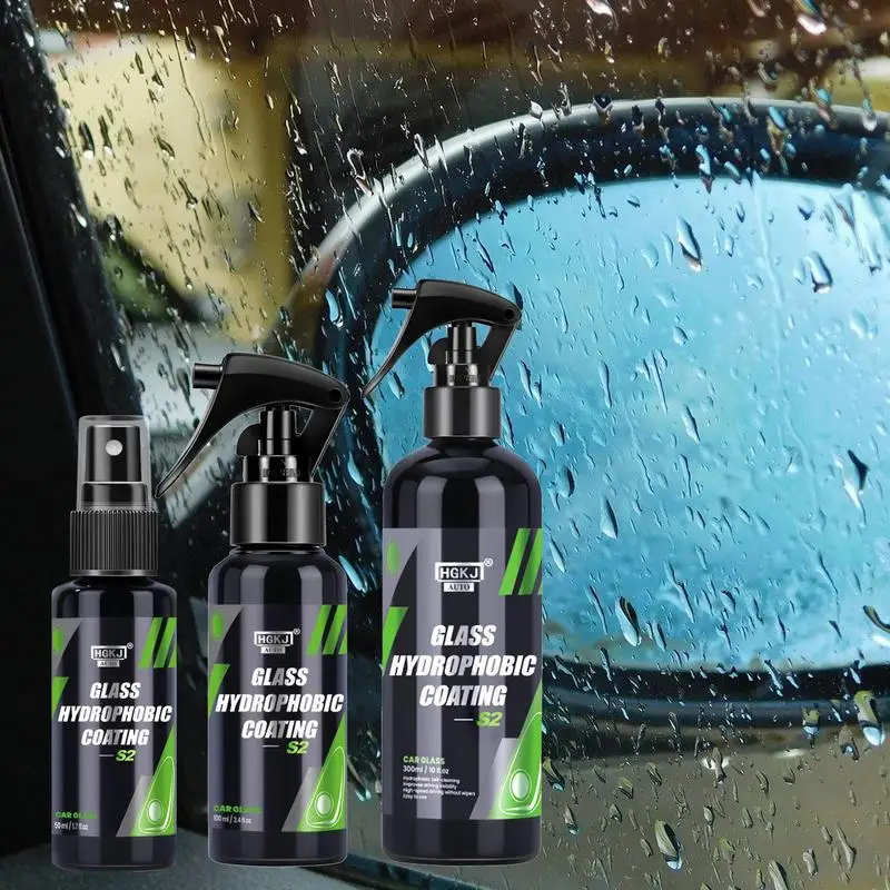 

Auto Windshield Rearview Mirror Waterproof Rainproof Agent Car Glass Hydrophobic Coating Flooding Agent 50ML/100ML/300ML