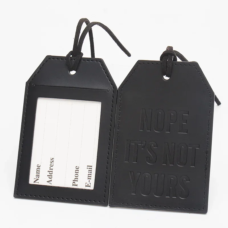 Рисунок 6 - Бирка для багажа «не ваша сумка»