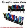 Wall Mounted Hardware Tools Organizer Rack Portable Pliers Storage Shelf Multi Hole Screwdriver Organization Hanging Bracket 3