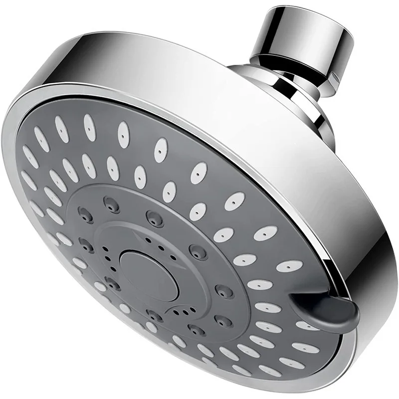 

1PCS 4 Inch Rotate 360 Degree Rainfall Shower Head ABS Chrome Multifunction Water Saving Spray Nozzle for Bathroom Accessories