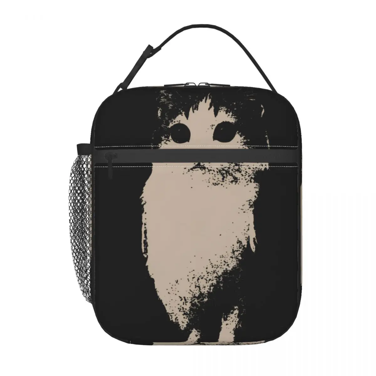 Meowl 고양이 빈티지 재미있는 Y2k 고양이 올빼미 보온 도시락 가방 쿨러 도시락 용기 누수 방지 토트 도시락 상자 소녀 소년 사무실 야외용