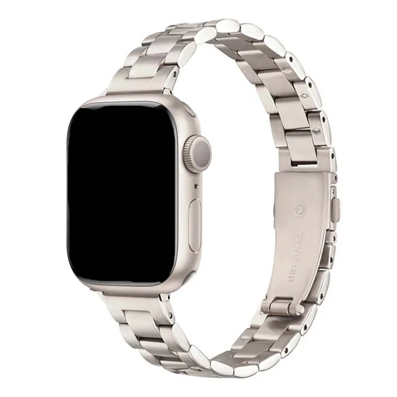 Slim Stainless Steel Strap for Apple Watch