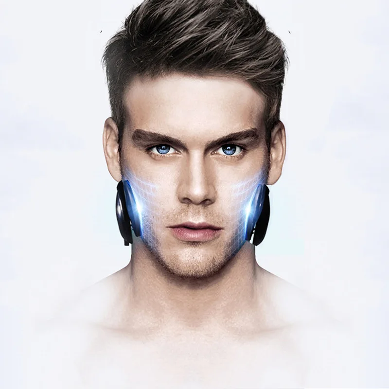 

EMS Smart Face Sculpting Apparatus Micro Current V Face Slimming Apparatus Masseter Trainer Facial Massager Lifting and Firming