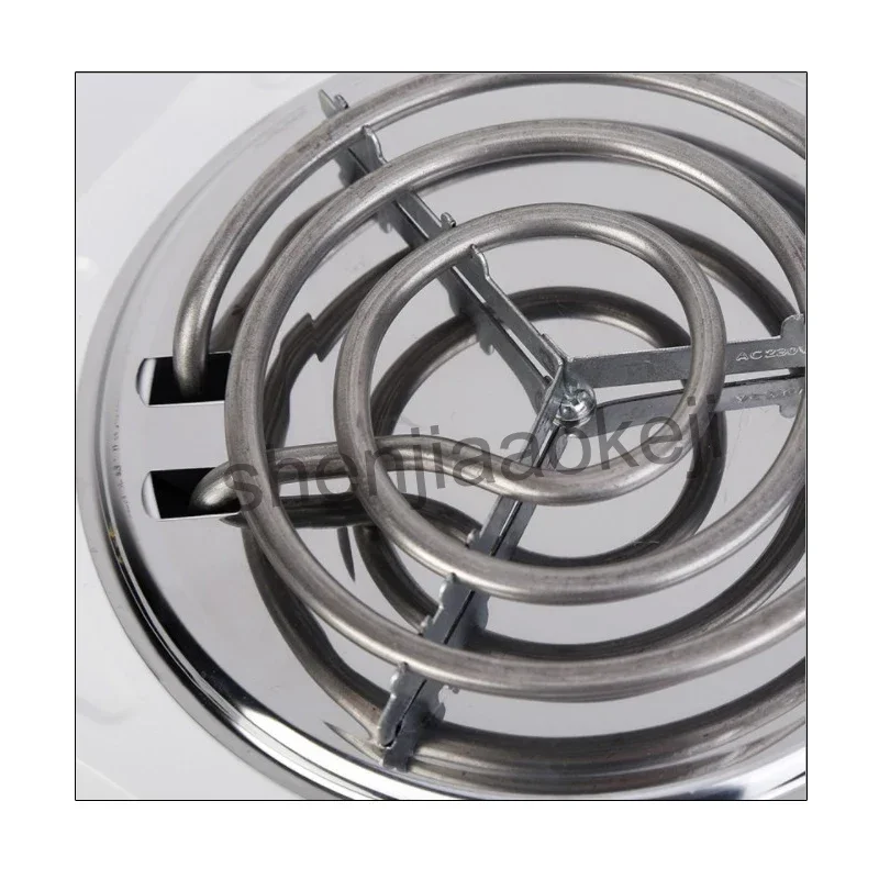 Portable Electric Iron Burner Single Stove Mini Hotplate Home Kitchen Coffee Heater Cooker Hot Plate Electric Furnace 220V 1000W 5