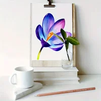 Mélangeur incolore 8 pièces – Idéal pour mélanger et adoucir les bords des crayons de couleur – Crayon non pigmenté à base de cire – Parfait 6