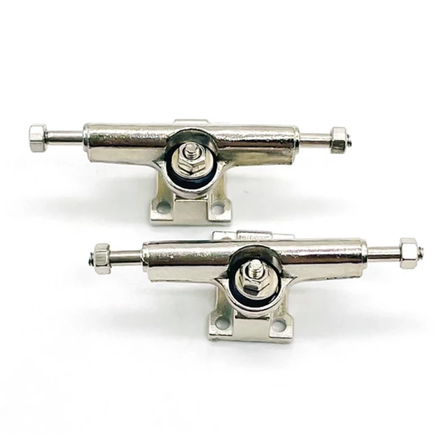 10 Pcs 29Mm Fingerboard Trucks Finger Skateboard Deck With Nuts With Spanner Screwdriver For Finger Skateboards 4