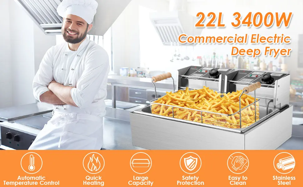 commercial deep fryer